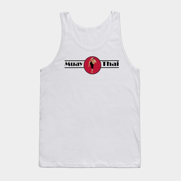 Muay Thai fighter thailand t shirt thai boxing tee Tank Top by Jakavonis